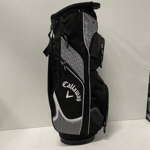 Callaway Solaire Black/white Golf Bag 34.5” Tall Geometric Pattern